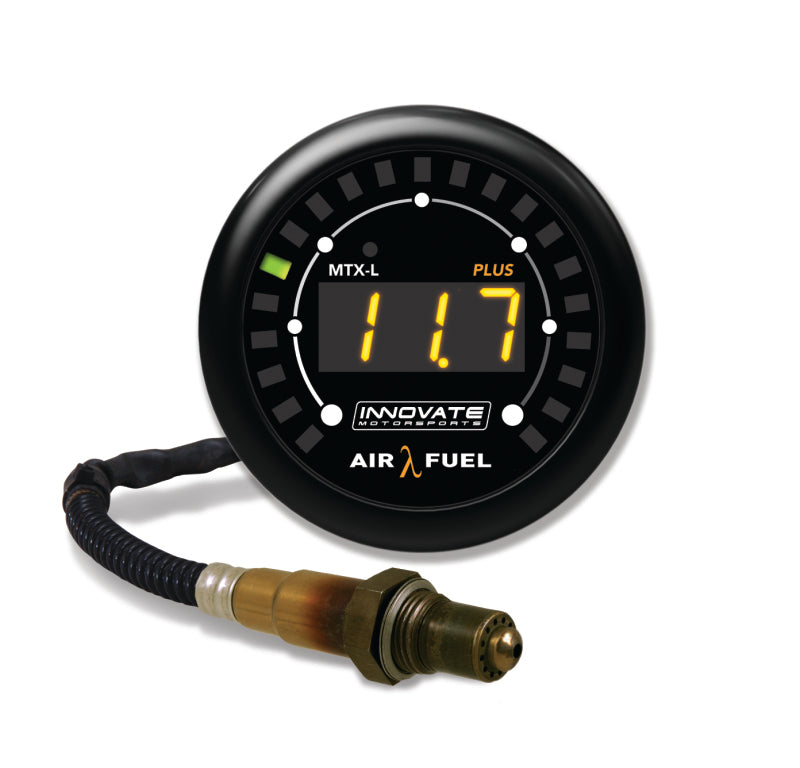 Innovate MTX-L PLUS Digital Air/Fuel Ratio Gauge Kit 3ft with O2 Sensor