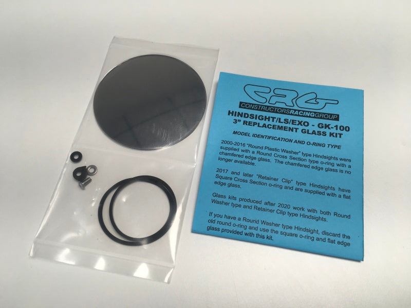 CRG Constructors GK-100 3in Round Mirror Replacement Glass Kit