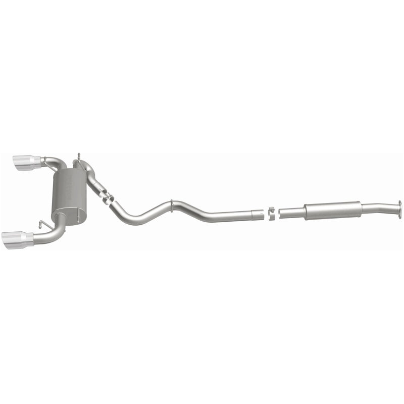 MagnaFlow 15157 13 Scion FR-S / 13 Subaru BRZ Dual Split Rear Exit Stainless Cat Back Performance Exhaust - #15157