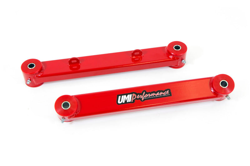 UMI Performance 2520-R Toe Rods Polyurethane Red for 2008-2009 Pontiac G8