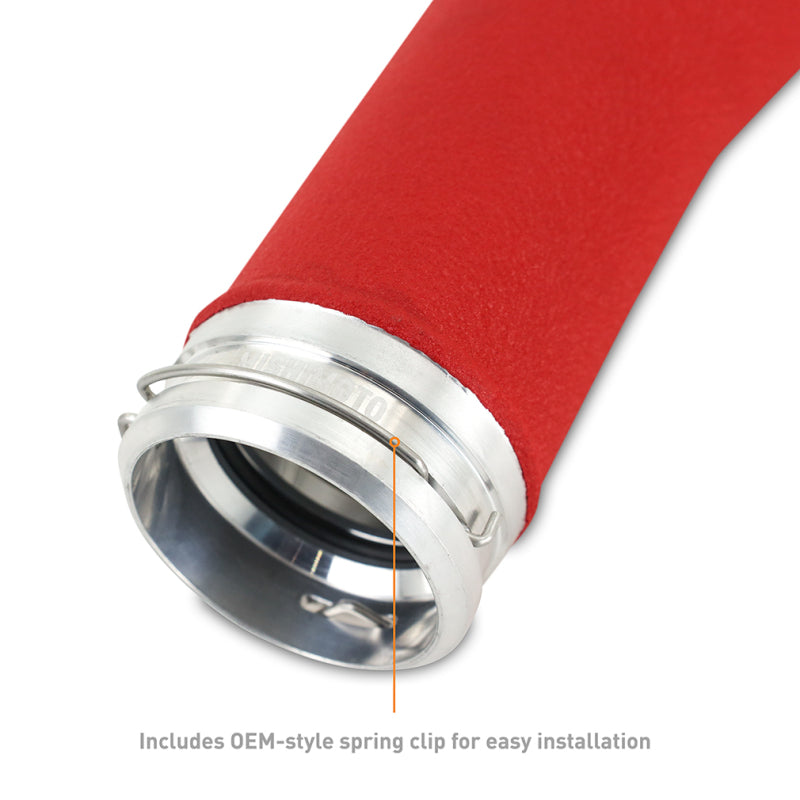 Mishimoto 2022+ Subaru WRX Charge Pipe - Wrinkle Red - #MMICP-WRX-22WRD
