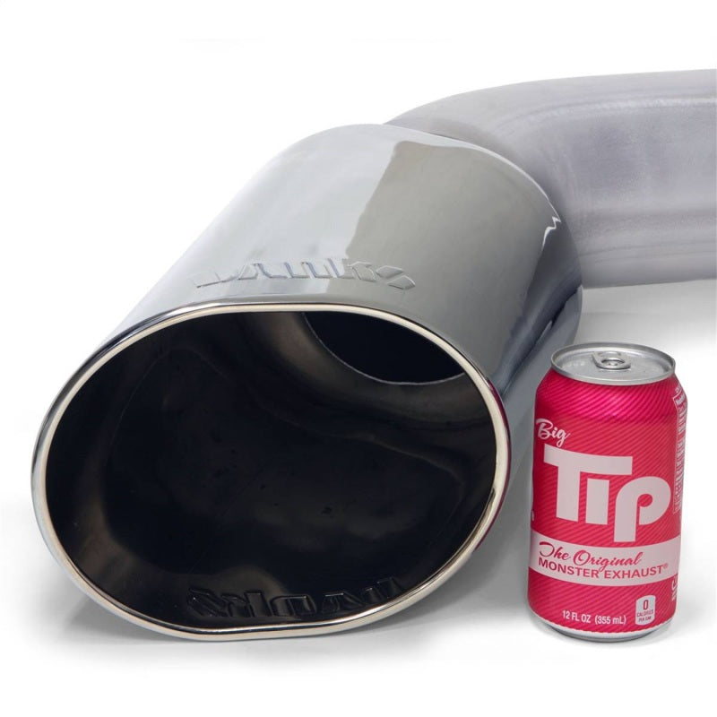 Banks Power Monster® Exhaust, 5.0" 409 SS, 2020-23 Chevy/GMC 2500/3500 6.6L Duramax, L5P, w/ SideKick® S/S Chrome Tip