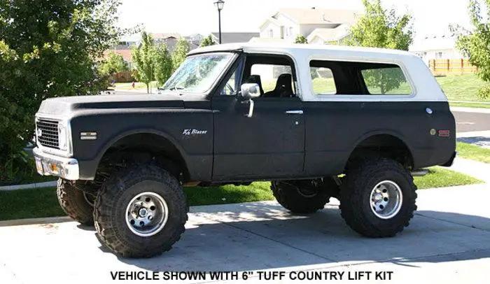 Tuff Country 14611KN 4in Lift Kit Heavy Duty SX8000 for 1969-1972 Chevrolet Blazer 4WD
