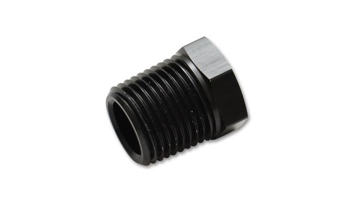 Vibrant M18 x 1.5 Metric Aluminum Port Plug with Crush Washer