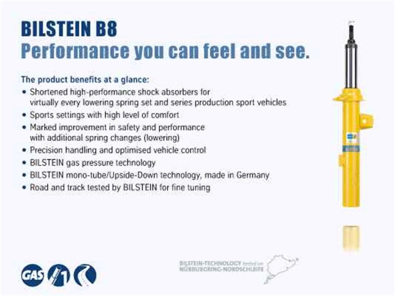 Bilstein B8 14-21 Mazda 6 Front Right Twintube Strut Assembly