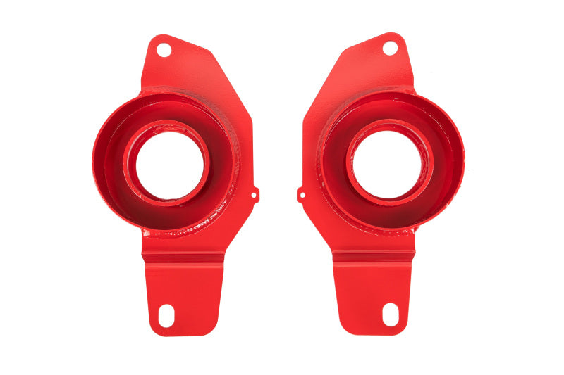 UMI Performance 2405-R Upper Spring Mounts for UMI K-member Red