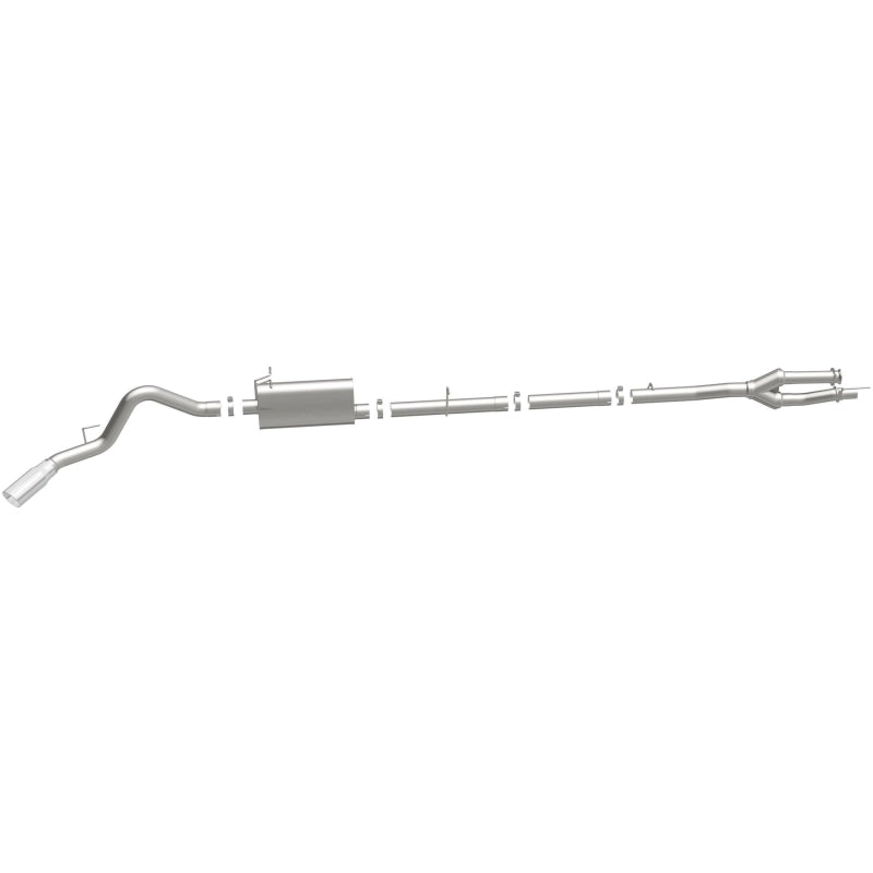 MagnaFlow 19174 Sys C/B 11-15 Ford Super Duty F250 6.2L EC CC, SS 3.5in Single Rear Pass Side Ext 5in Tip - #19174