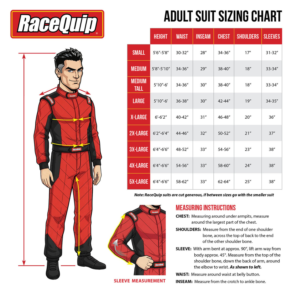 RaceQuip 121005 Black SFI-5 Jacket - Large