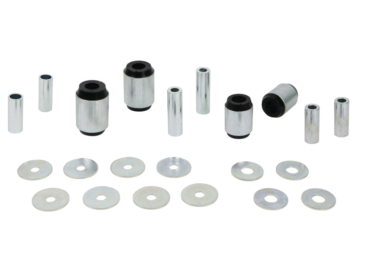 Whiteline W53312 Front Control Arm Lower Inner Front & Rear Bushing Kit for 2005-2015 Toyota Tacoma, 2003-2009 Lexus GX470, 2003-2009 Toyota 4Runner and More