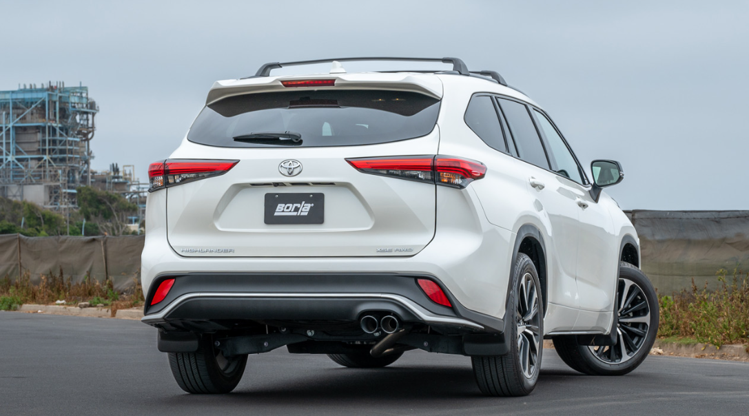 Borla 140947BC 21-22 Toyota Highlander XSE V6 S-Type Axle-Back - Black Chrome - #140947BC