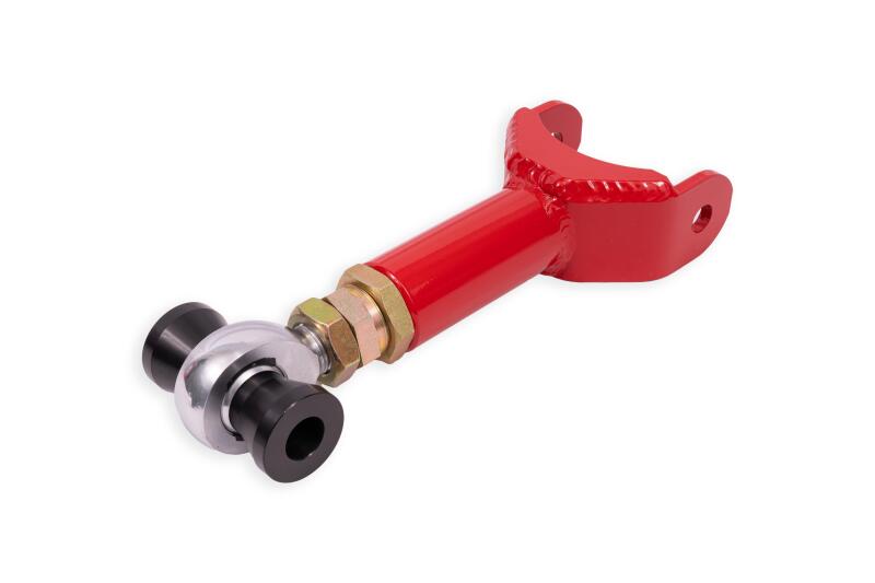 BMR 2011-2014 Ford Mustang S197 Upper Control Arm DOM On-Car Adj. Rod End - Red