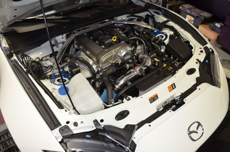 Injen 16-19 Mazda MX-5 2.0L 4Cyl Polished Short Ram Intake w/MR Tech & Heat Shield - #SP6010P