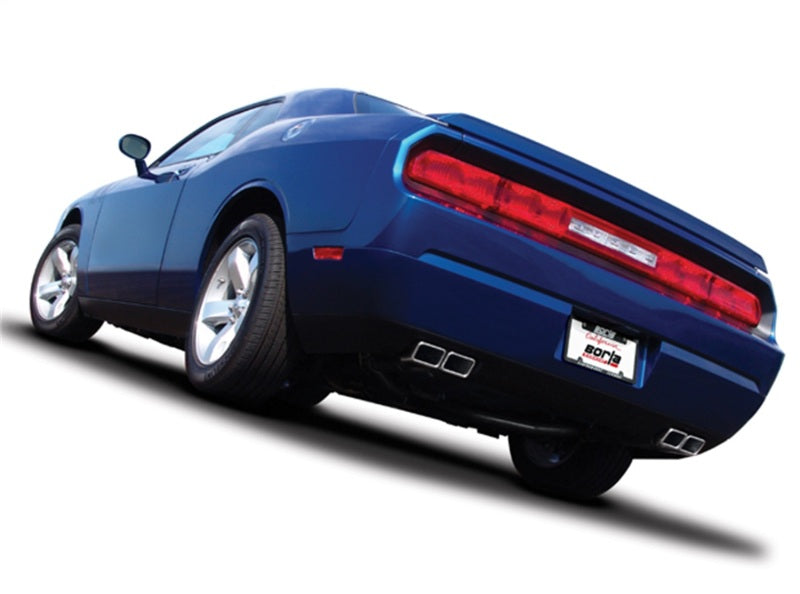 Borla 140707 09-14 Dodge Challenger R/T 5.7L RWD 2Dr. Dual Rctgl. Angle S-Type CB Exhaust - Rear Split Exit - #140707
