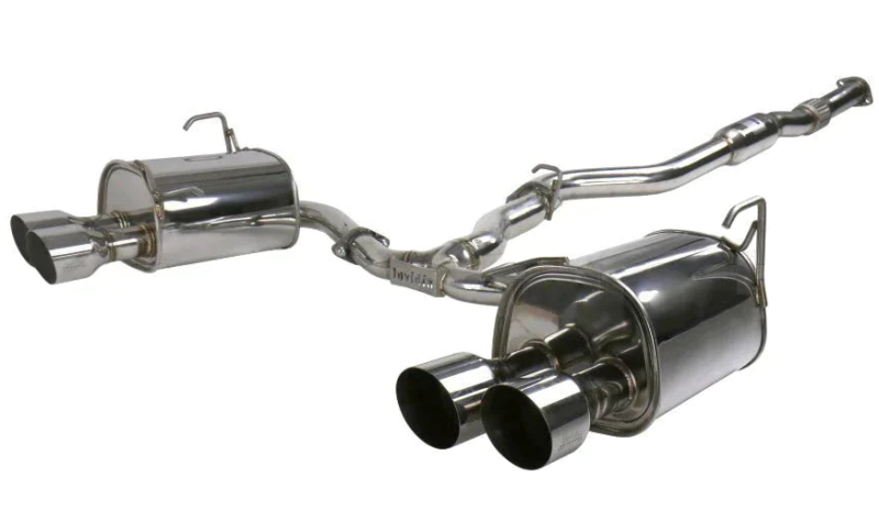 Invidia HS22WRXG2S 22-Up Subaru WRX Q300 Quad Single Layer S.S.Tips Cat-back Exhaust