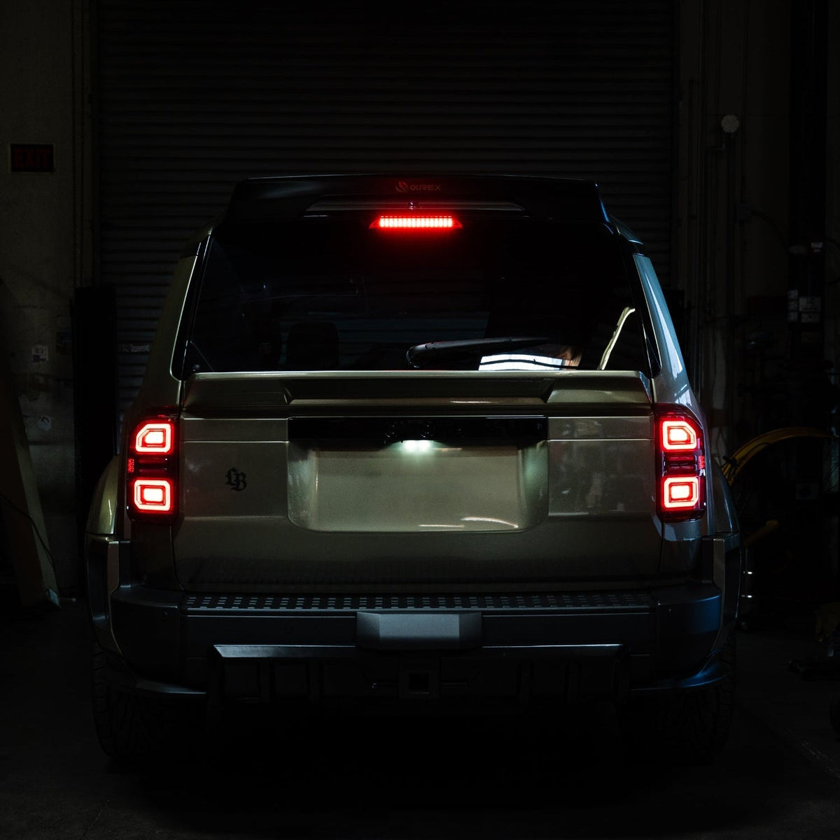 AlphaRex 220089 2024+ Toyota Land Cruiser NOVA Series LED Third Brake Light Alpha - Black