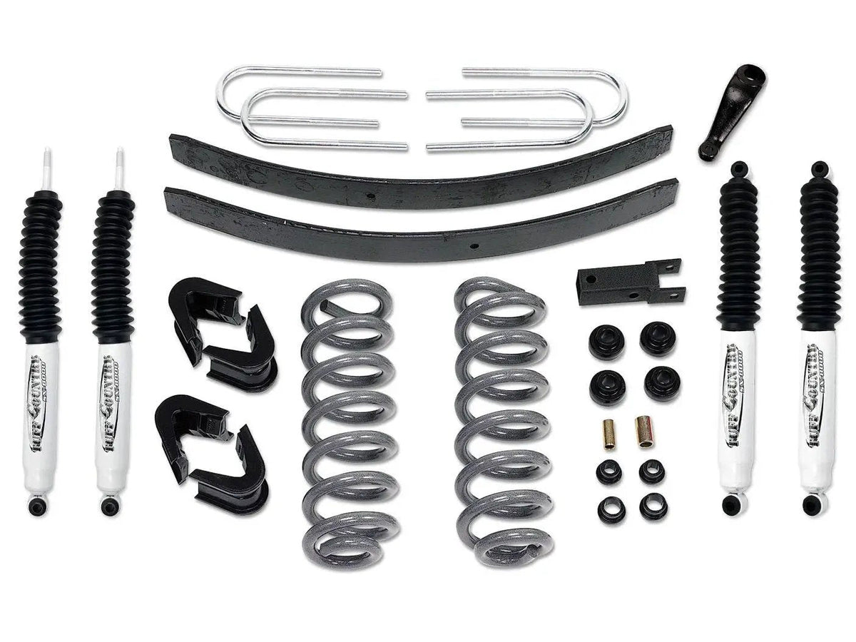 Tuff Country 24713KN 4in Lift Kit (with 2.5in Wide Rear Springs) SX8000 for 1973-1979 Ford F-150 4WD