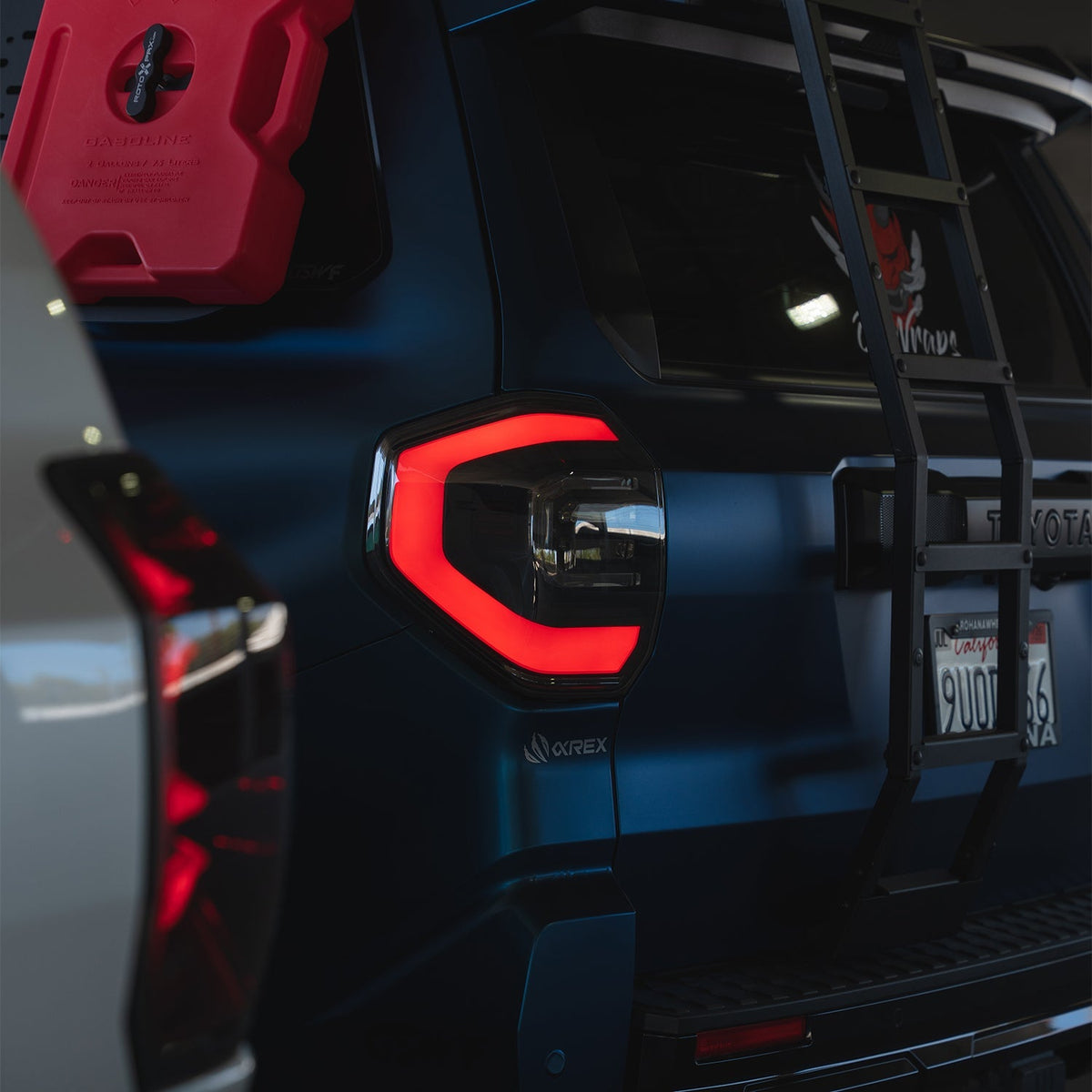 AlphaRex 678008 2025+ Toyota 4Runner Nova Series LED Tail Lights - Black/Clear
