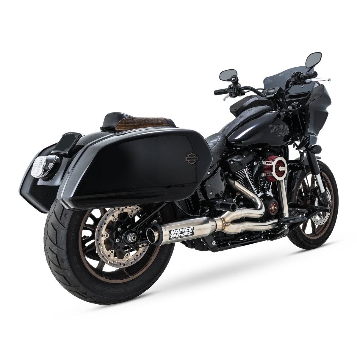 Vance & Hines 27337 Supersport 2-1 Exhaust Brushed for 2018-2026 Harley-Davidson Softail