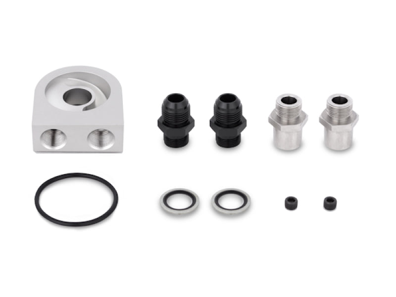 Mishimoto Universal 10 Row Oil Cooler Kit (Metal Braided Lines) - #MMOC-U