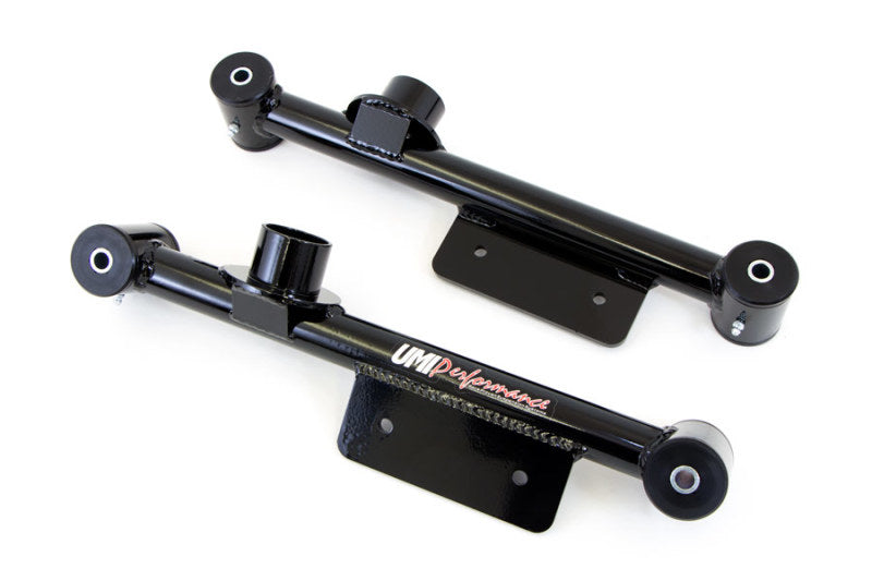 UMI Performance 1022-B Rear Lower Control Arms Black for 1999-2004 Ford Mustang