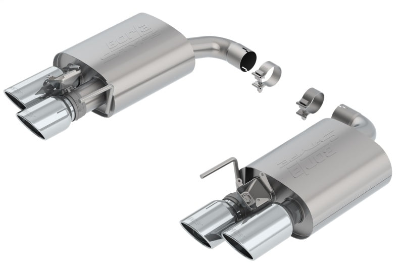Borla 11951 2018 Ford Mustang GT 5.0L AT/MT 2.5in S-Type Exhaust w/ Valves (Rear Section Only) - #11951