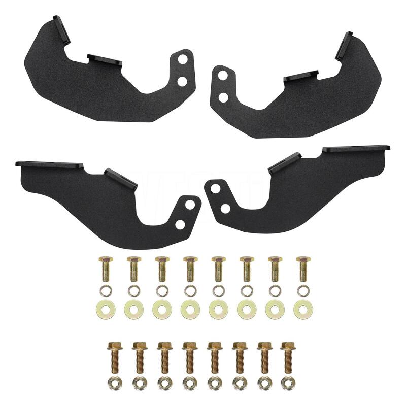 Westin 20-14185 Outlaw Drop Nerf Step Bars for 2021-2026 Ford Bronco 2-Door Textured Black