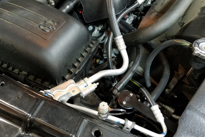 J&L 2009-2018 Ram 1500 5.7L Passenger Side Oil Separator 3.0 - Black Anodized - #3065P-B