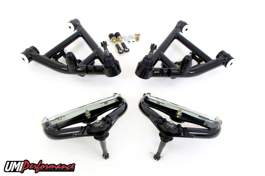 UMI Performance 305756-3-B Upper and Lower A-Arm Coilover Only Black