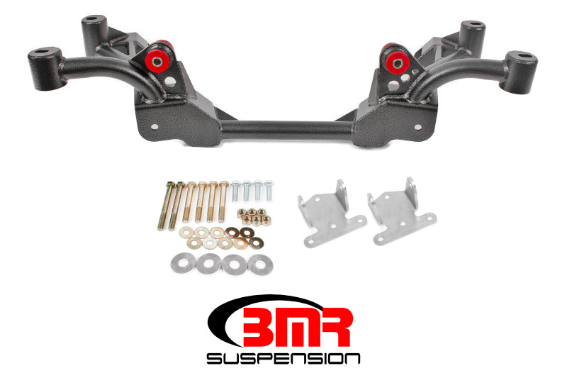 BMR 82-82 3rd Gen F-Body K-Member with SBC/BBC Motor Mounts and STD. Rack Mounts - Black Hammertone