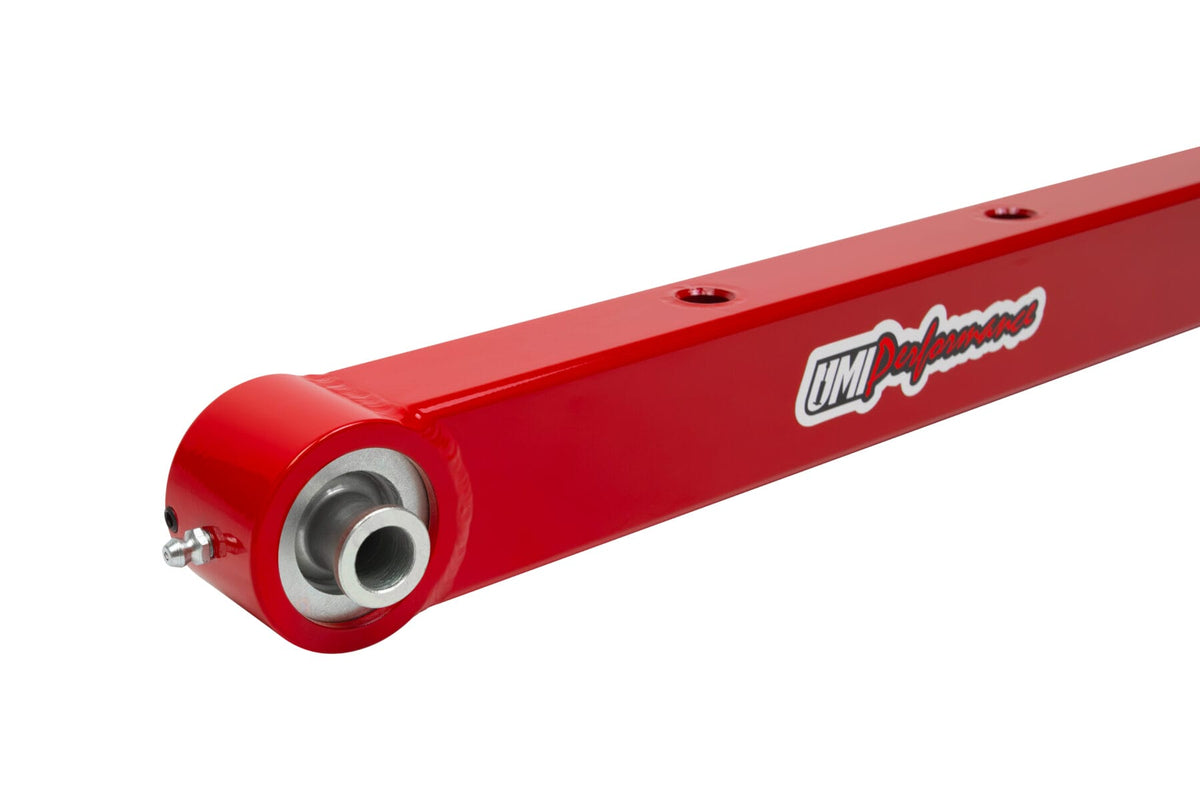UMI Performance 3627-R Boxed Lower Control Arms with Dual Roto-Joints Red