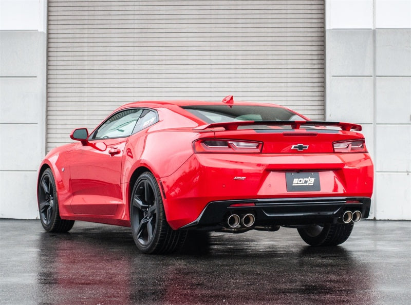 Borla 140688 Chevy 16-17 Camaro 6.2L ATAK Catback w/ Dual Tips (NPP) Dual Split Rear Exit - #140688