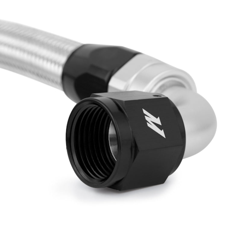 Mishimoto 4 Ft Stainless Steel Braided Hose w/ -10AN Fittings - #MMSBH-10-4