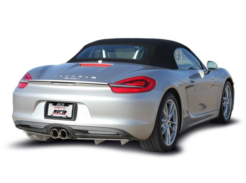 Borla 140534 14-15 Porsche Cayman/Boxster (981) RWD 2Dr Dual Center Rear Exit Catback 4in Tip Exhaust Sys - #140534