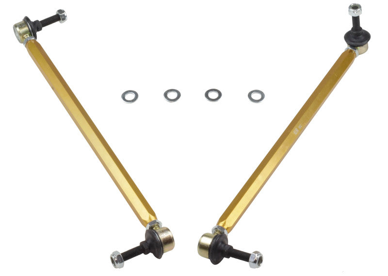 Whiteline KLC177 Front Sway Bar Link Assembly Heavy Duty Adjustable Steel Ball (380mm C to C) for 2010-2012 Chevrolet Camaro