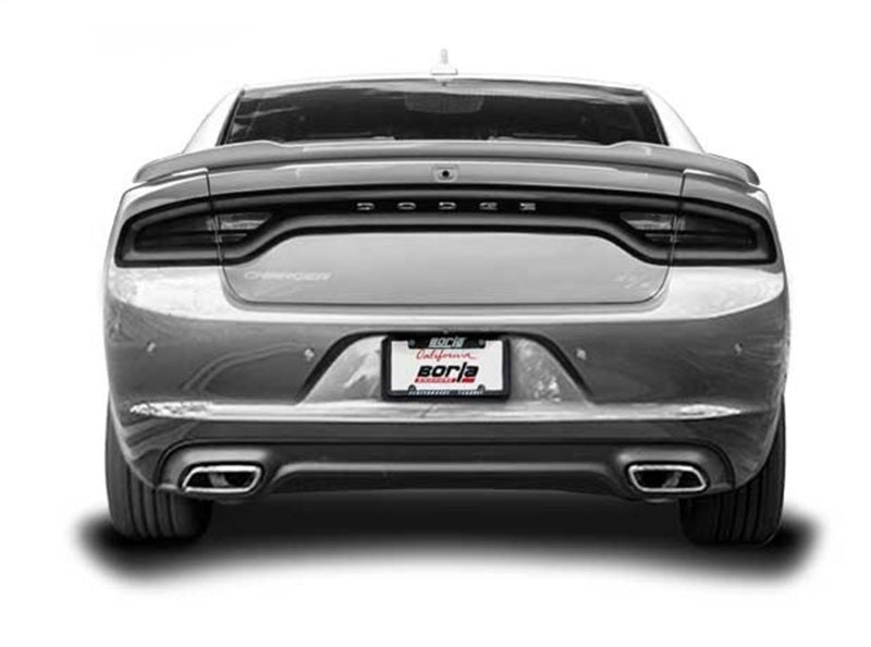 Borla 140637 15-16 Dodge Charger R/T 5.7L No Tip Use Factory Valence Single Split Rear Exit ATAK Exhaust - #140637