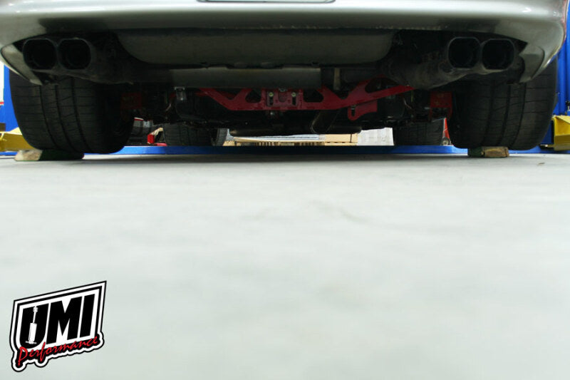 UMI Performance 2080-300-R Fabricated Watts Link 3in Axle Tubes Red