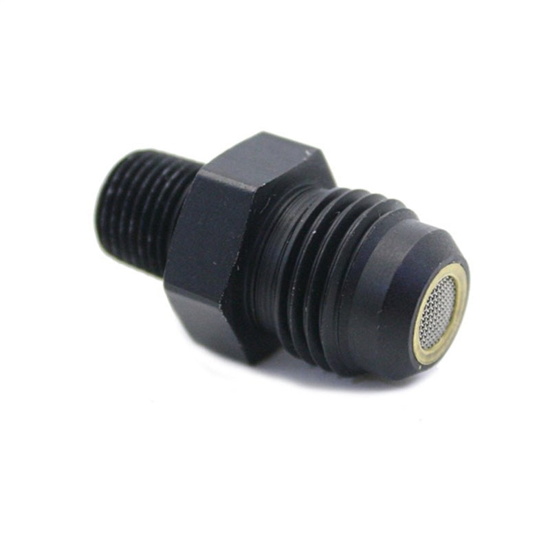 Nitrous Express Filter Fitting 6AN x 1/8 NPT Straight 16112MC