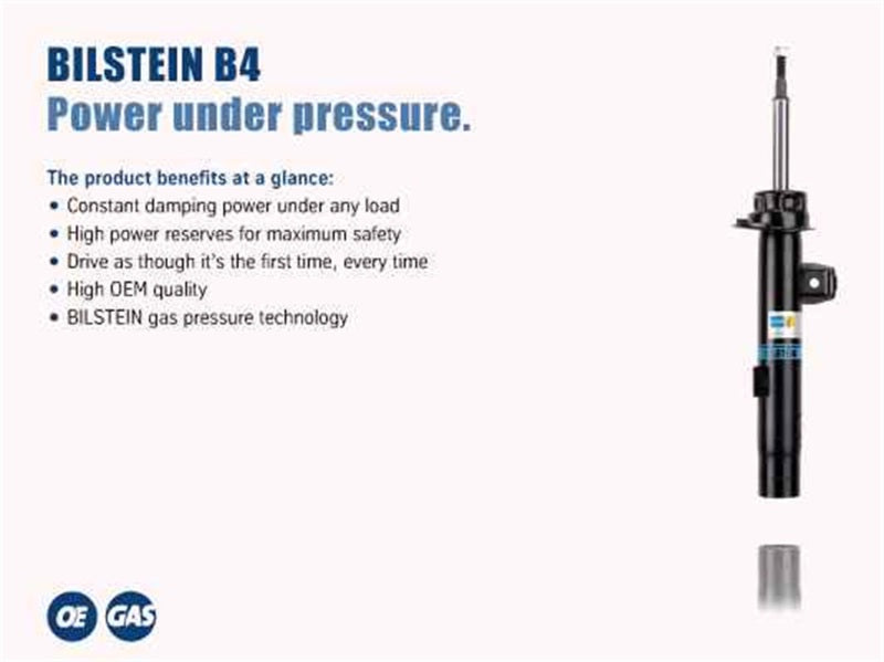 Bilstein B4 OE Replacement 2015-2018 Audi A3 Rear Twintube Strut Assembly