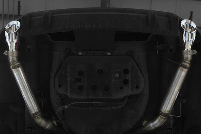 Roush V8 Extreme Axle-Back Exhaust Kit for 2005-2010 Ford Mustang 421915