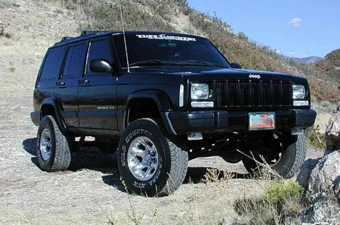 Tuff Country 43803KH 3.5in Lift Kit EZ-Flex with Rear Springs SX6000 for 1987-2001 Jeep Cherokee 4WD