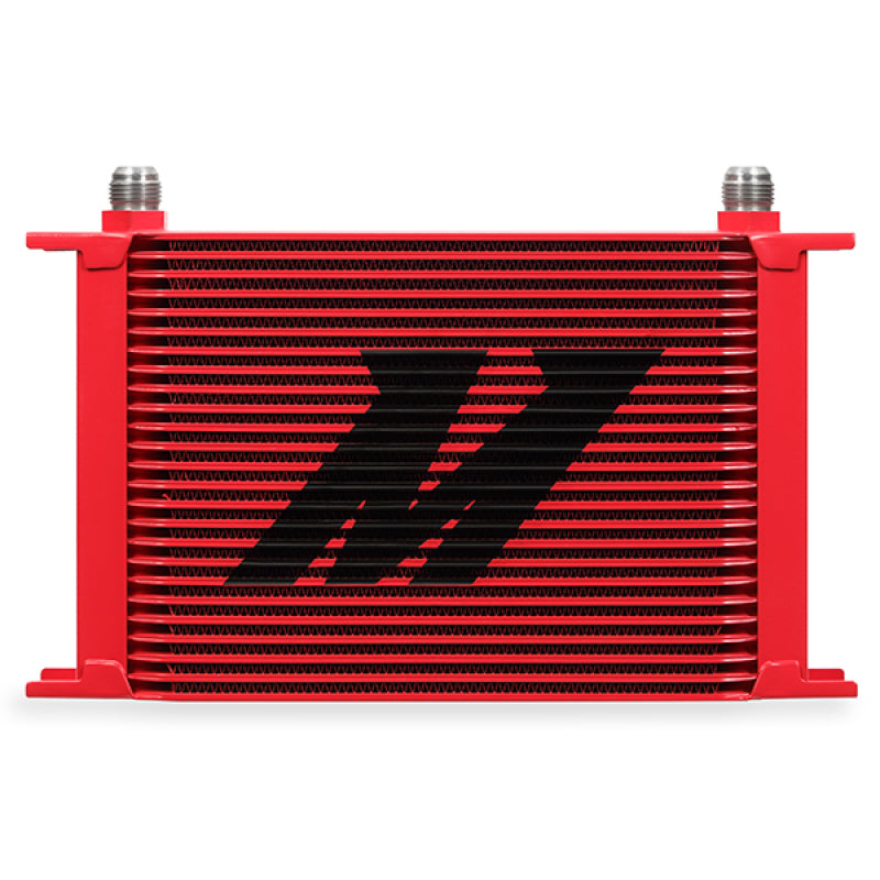 Mishimoto Universal 25 Row Oil Cooler - Red - #MMOC-25RD