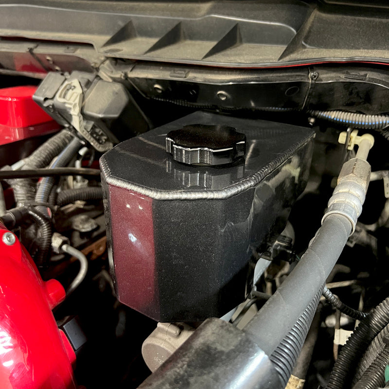 Wehrli Custom Fabrication WCF100209-BR Brake Master Cylinder Reservoir Cover Bengal Red for 2006-2026 Dodge Ram / Ram 2500 / 3500 Cummins