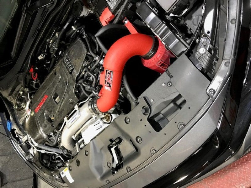 Injen 17-19 Honda Civic Type R 2.0T Wrinkle Red Short Ram Air Intake - #SP1583WR