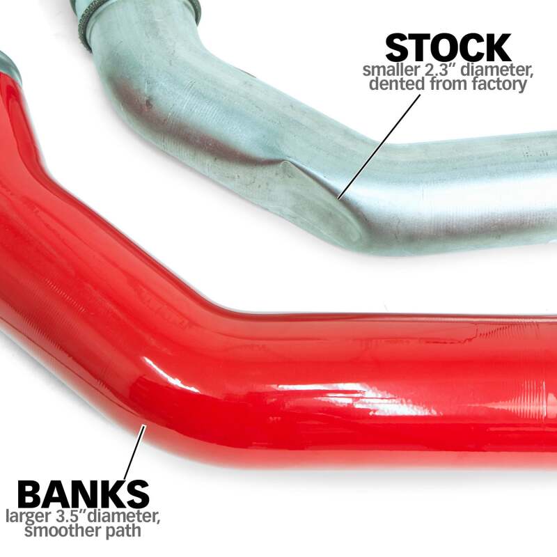 Banks Power 25996 13-18 Ram 6.7L Diesel Boost Tube System - Raw Tubes (Driver Side) - #25996