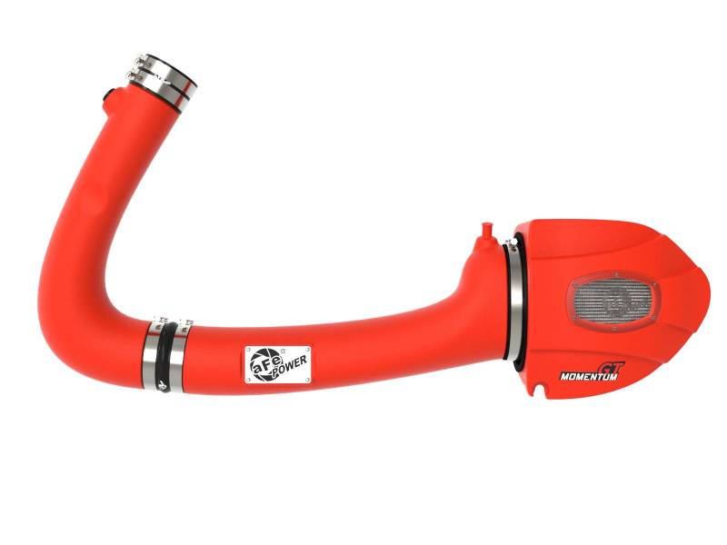 aFe Power 51-72201-R Momentum GT Cold Air Intake - 2011-2023 Dodge Challenger / Charger / Chrysler 300 V6-3.6L | Pro DRY S Red