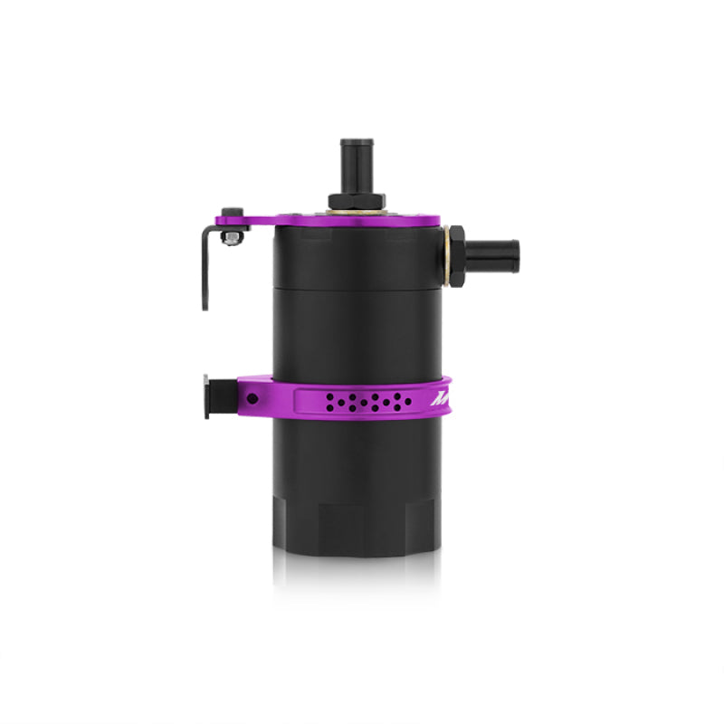 Mishimoto Universal Baffled Oil Catch Can - Purple - #MMBCC-UNI-PR