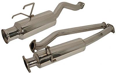 Injen 14-19 Ford Fiesta ST 1.6L Turbo 4Cyl 3in Cat-Back Stainless Steel Exhaust w/ Burnt SS Tip - #SES9016RS
