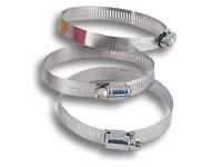 Vibrant S.S. Worm Gear Clamps Pack of 10 - Clamping Range: 2.04in - 3.00in