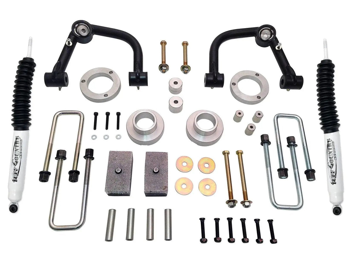 Tuff Country 54036 4in Lift Kit (Uni-Ball Control Arms) No Shocks for 2015-2018 Toyota Hilux 4WD