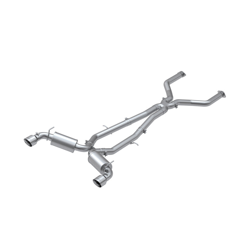 MBRP S4404304 Cat-Back Exhaust System - 2017-2022 Infiniti Q60 3.0L RWD/AWD | T304 Stainless